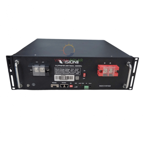 Pin lưu trữ điện mặt trời Vision 4.8kw 48v 100Ah