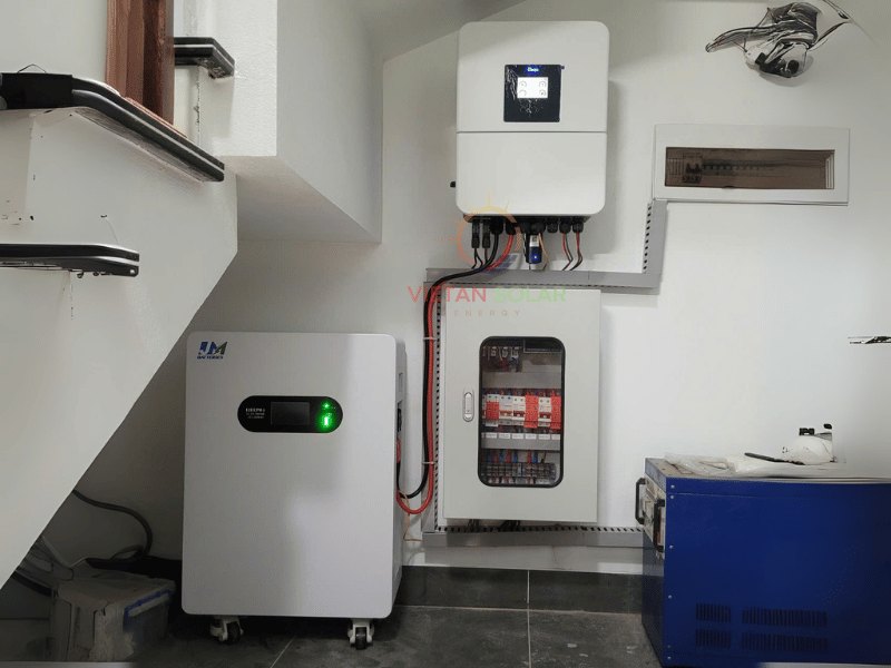 Pin lưu trữ điện mặt trời cho hệ thống năng lượng mặt trời