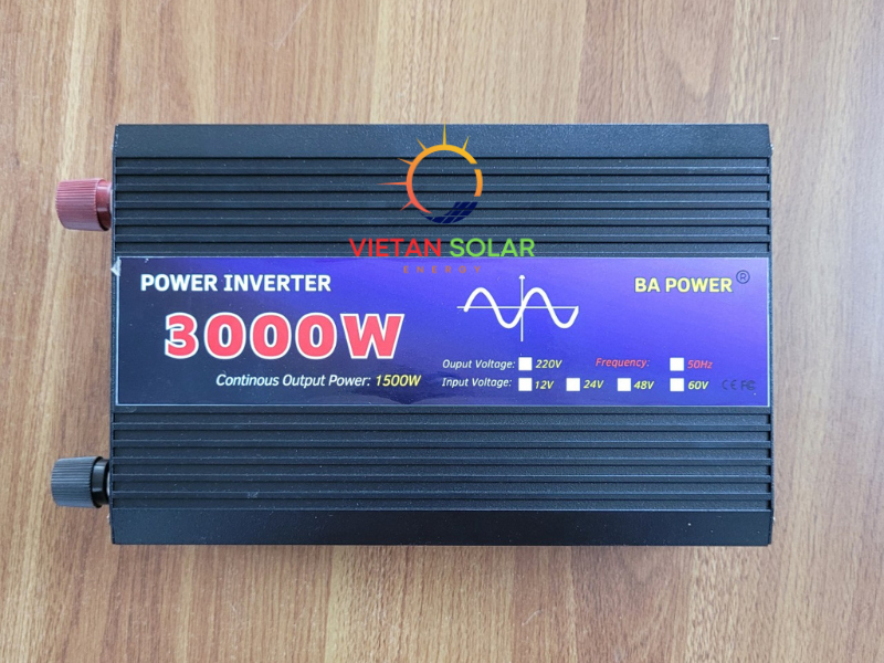 Kích điện 12v lên 220v sin chuẩn 3000w