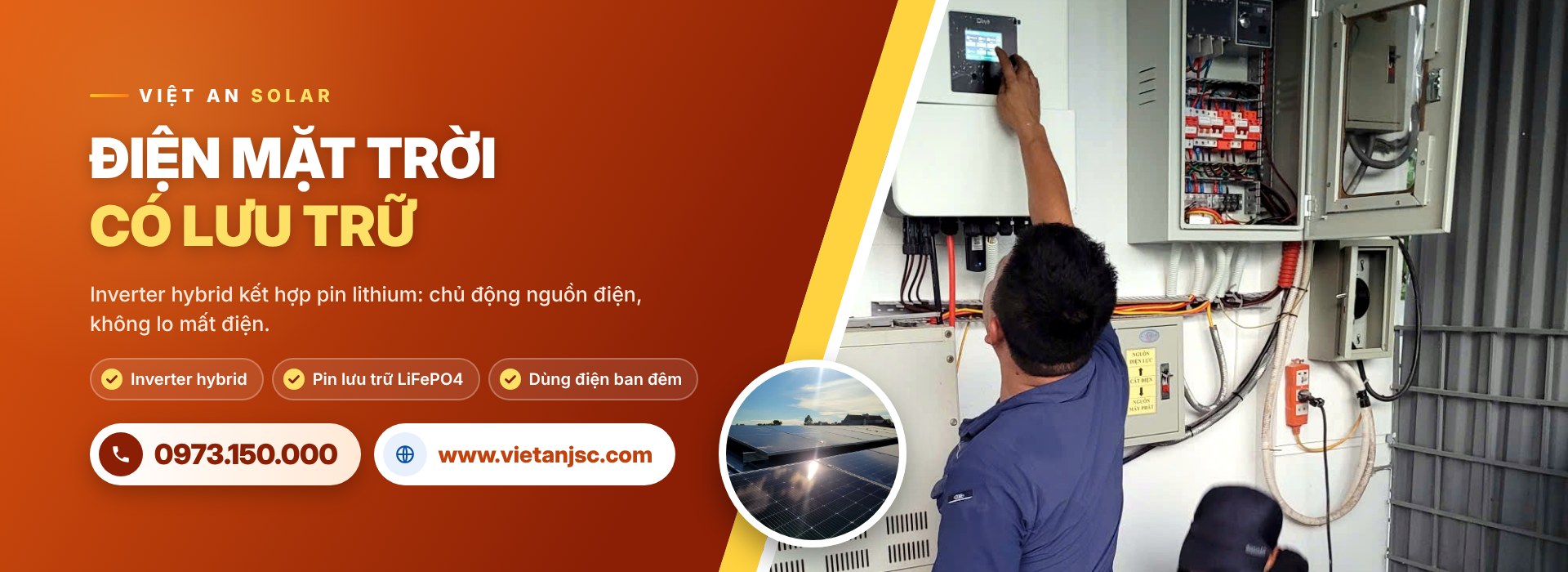 Điện mặt trời có lưu trữ